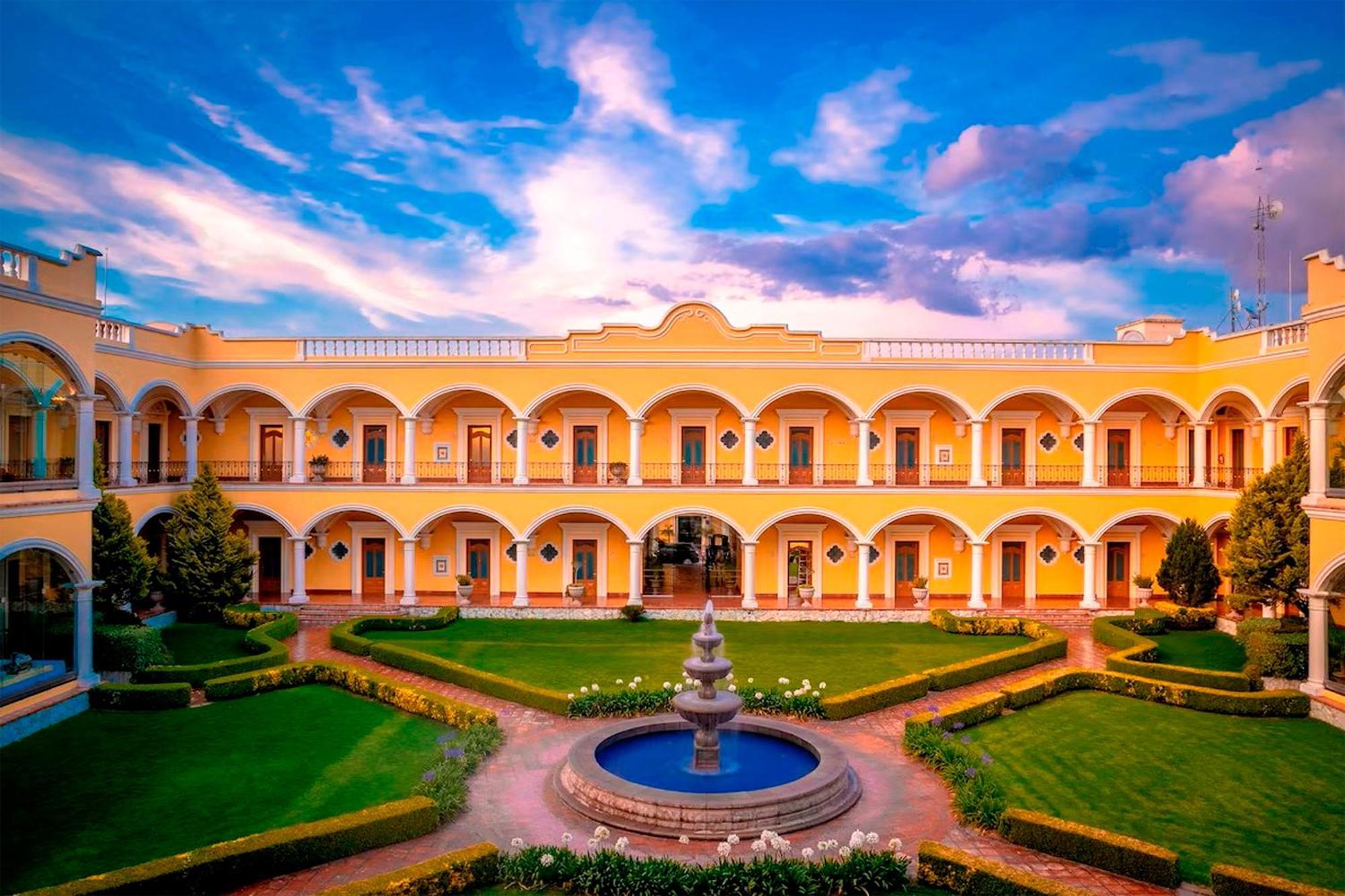 Hotel Real Hacienda Santo Tomas Colonia Gustavo Baz Prada ภายนอก รูปภาพ